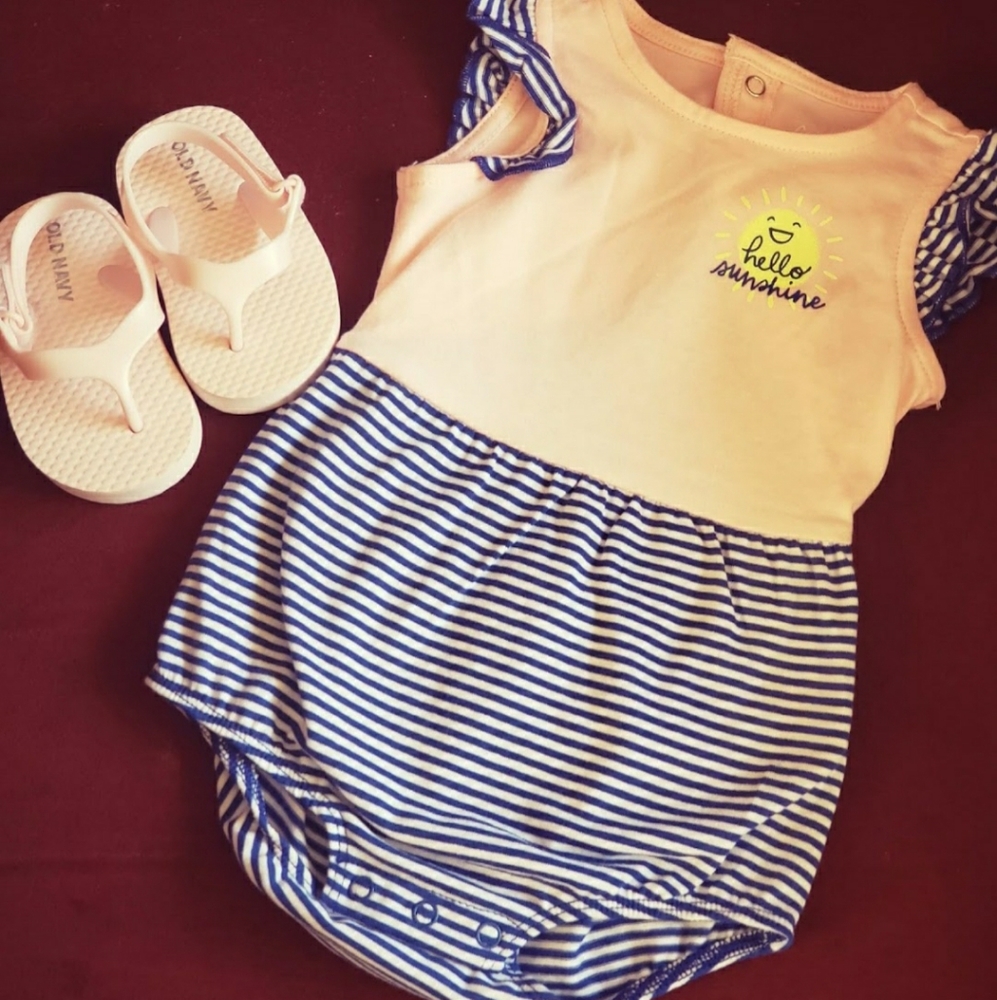 Baby girl romper bundle